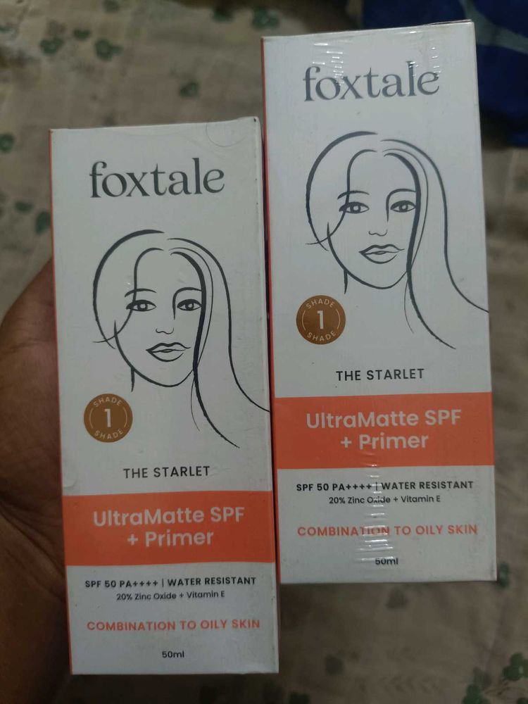 Foxtale Tinted Sunscreen