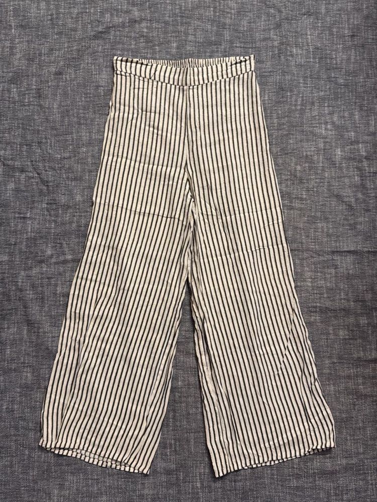 Striped Wide Leg Pants