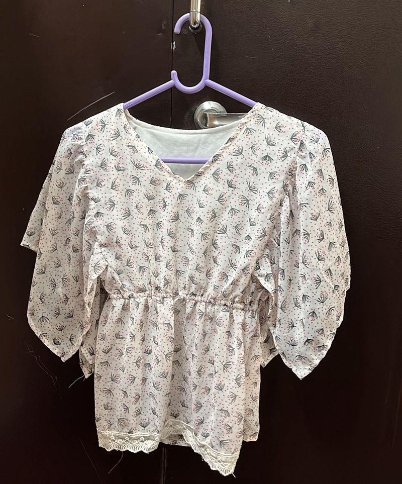 Floral Print Blouse