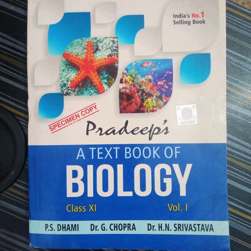Class 11th Biology Textbook🔖