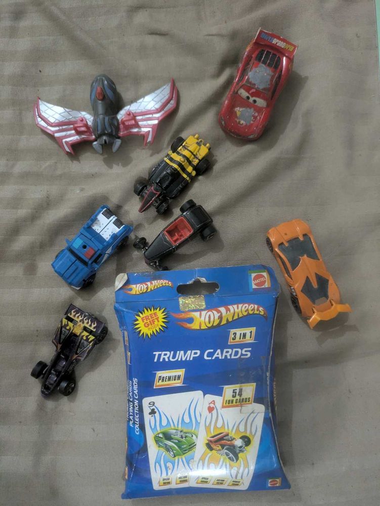 Hot Wheels, Hasbro, Disney and Trump Cards