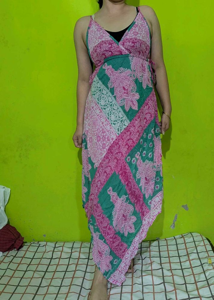 Boho Print Dress