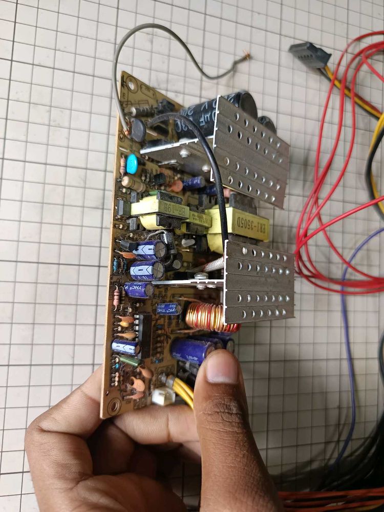 Used PC Power Supply One Ic Is Not Working