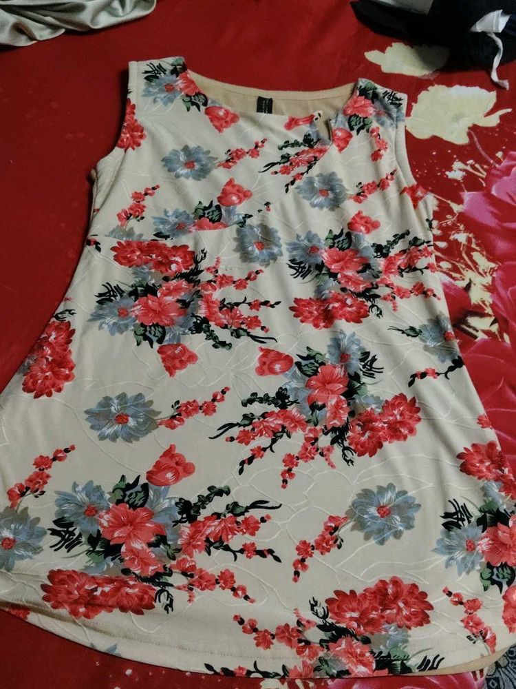 Floral Sleeveless Dress