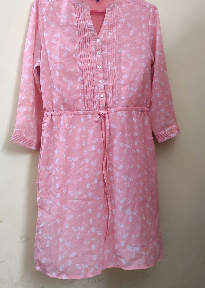 Peach 🍑 Colour Chiffon Tunic