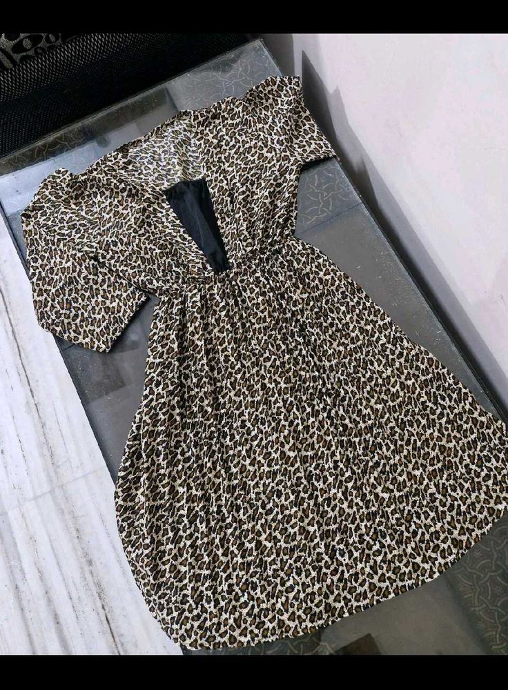 Animal Print Dress