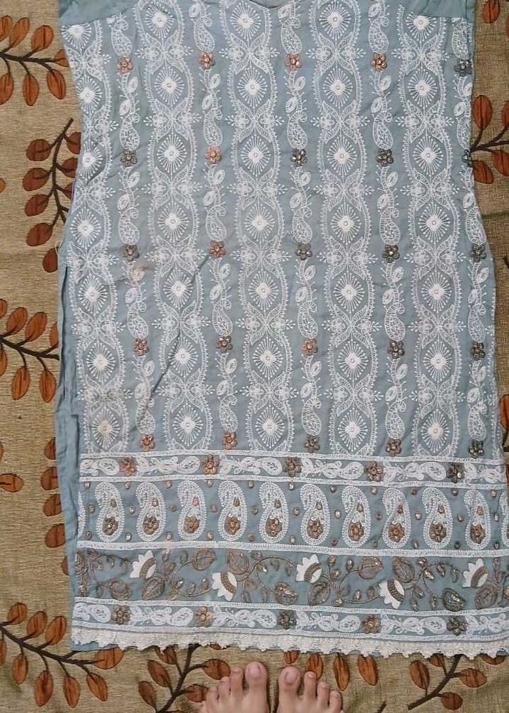 Embroidered Kurti Top