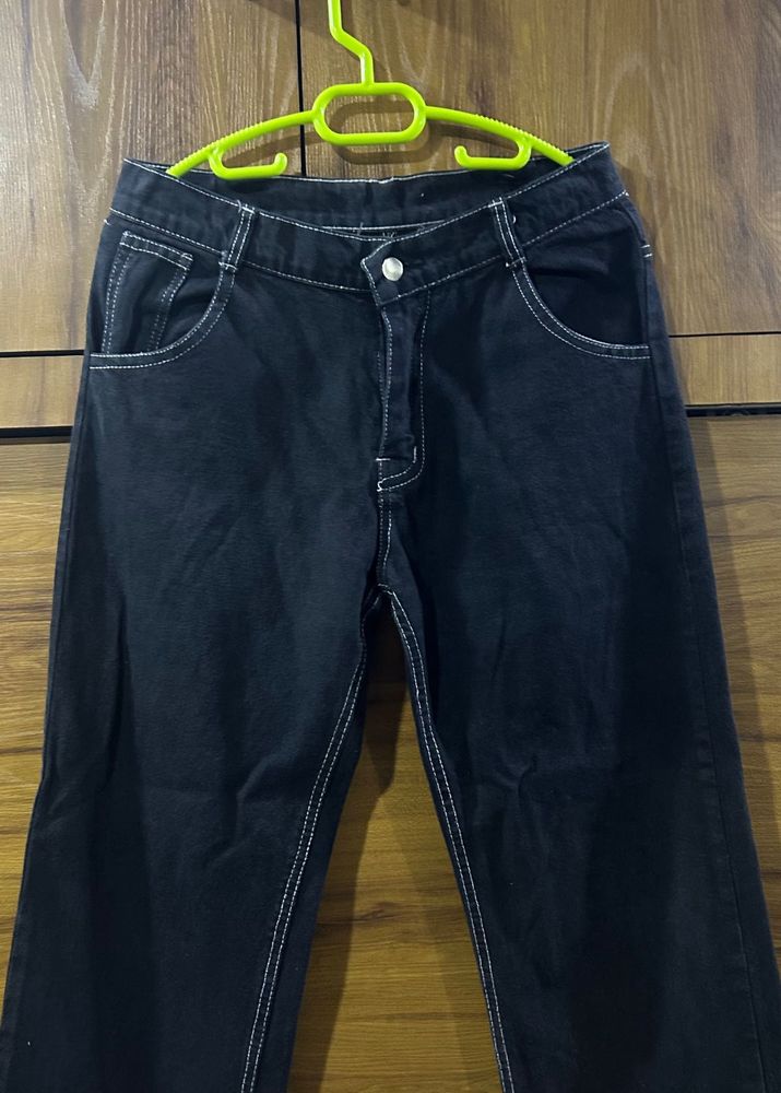 Dark Wash Wide Leg Jeans