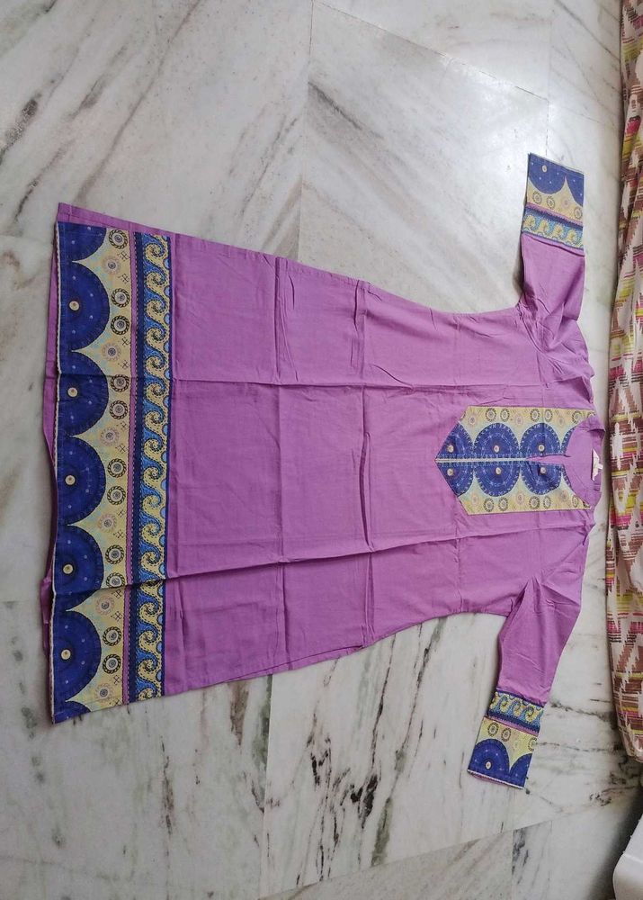 Elegant Lavender Kurta