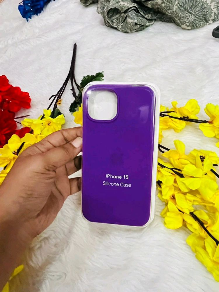 Four Silicon Iphone 13 back cover