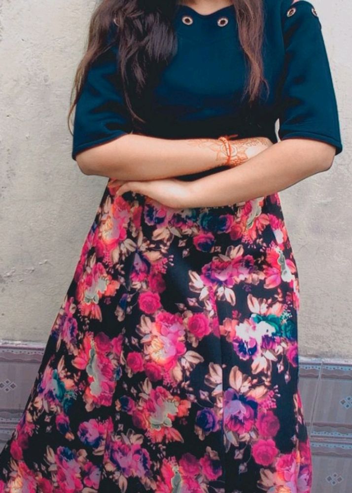 Foam Long Skirt Top.     #new#bestoffer#lessmoney