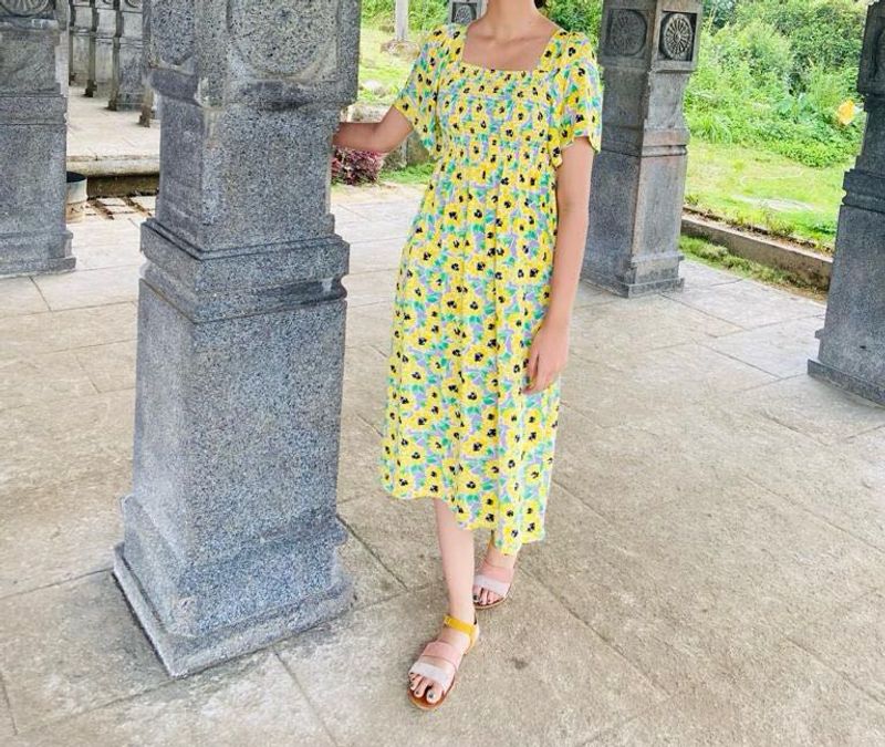 Floral Midi Dress