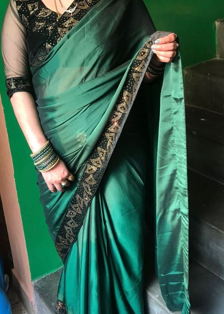 Green Elegant Saree