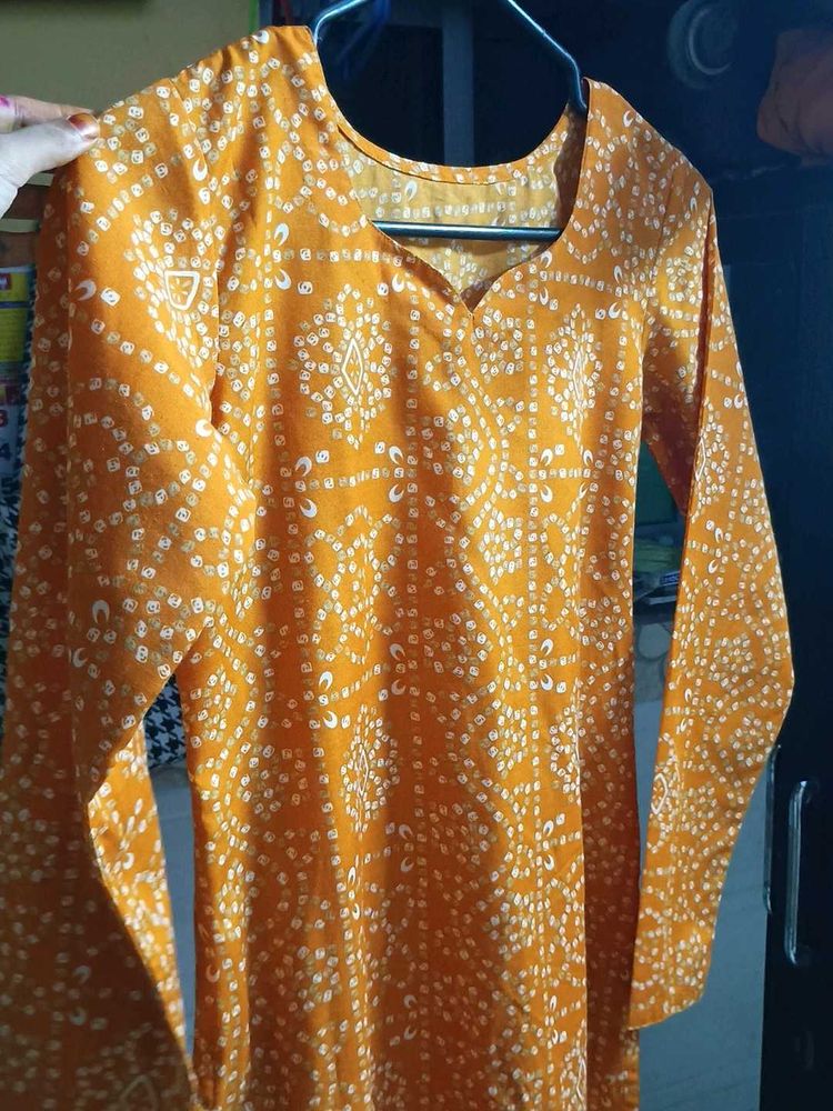 Bandhani Kurta Set