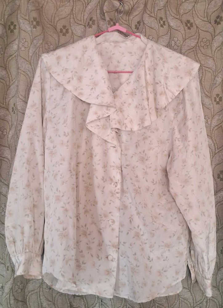 Floral Formal Shirt For Women