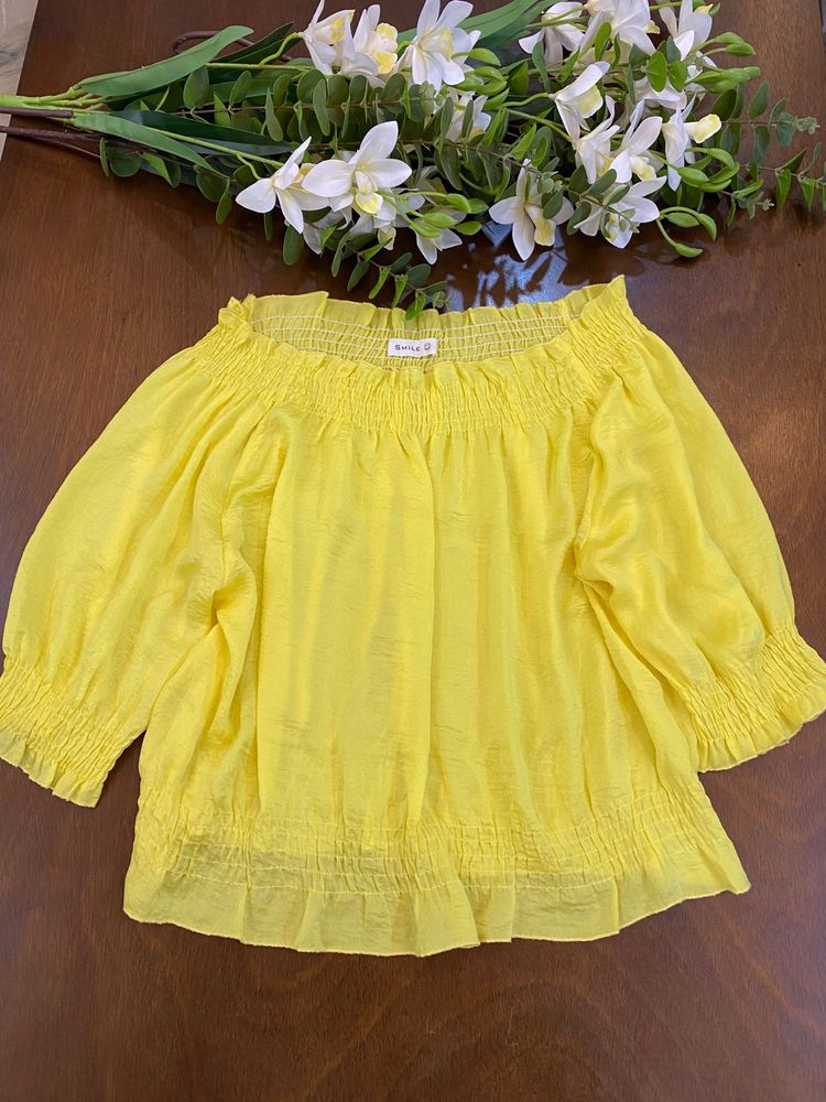 Beautiful Yellow Top