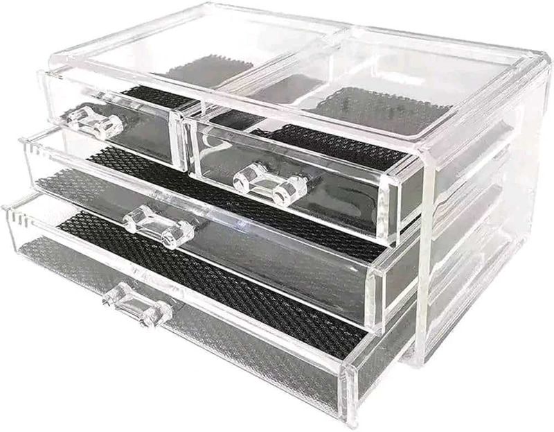 Acrylic Makeup Organizer - 4 Drawers (CR)