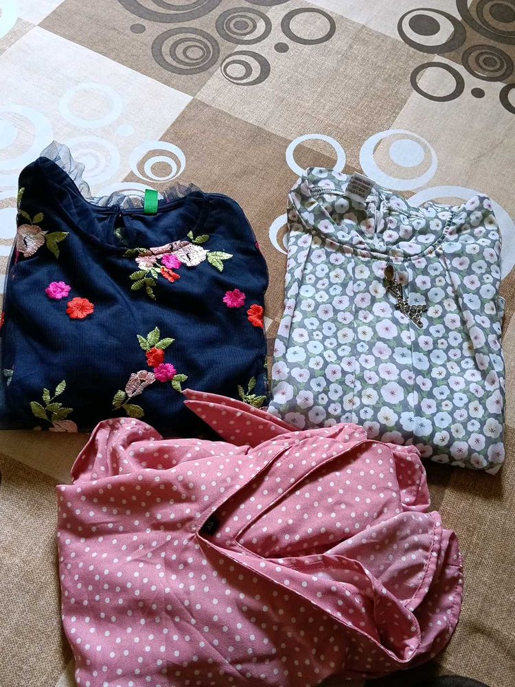 Three Beautiful Tops For Girls