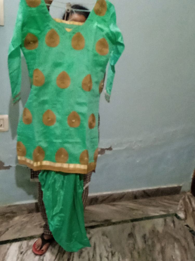 Suit Palazzo Pant With Duppata