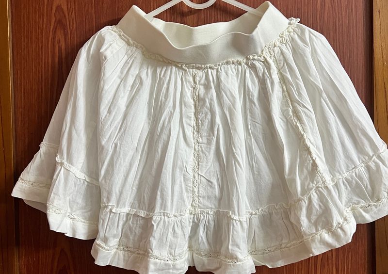 White Short Skirt