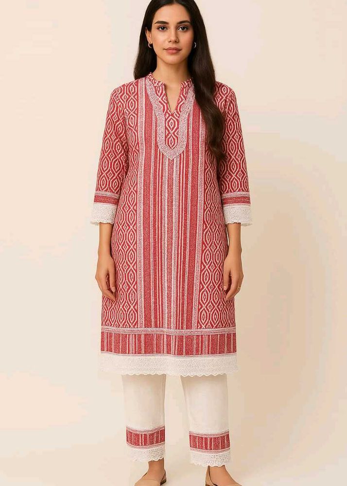 Pakistani Pure Muslin Co Ord Set