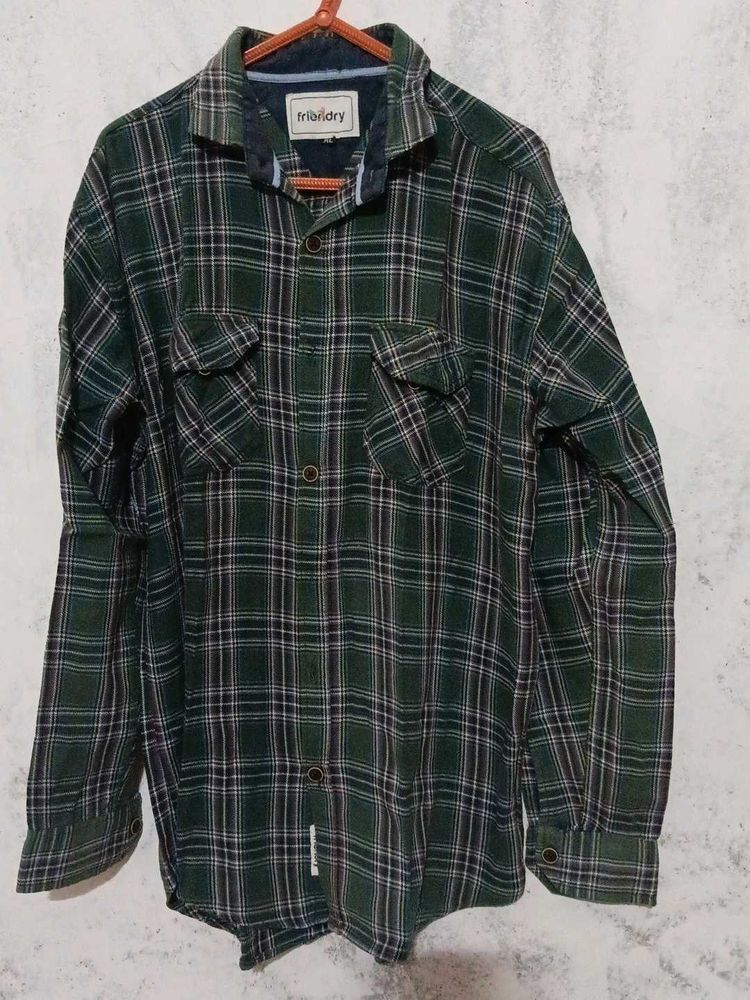 Twillridry Green Plaid Shirt
