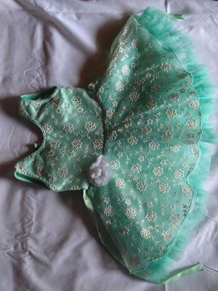 Cute Green Party Dress