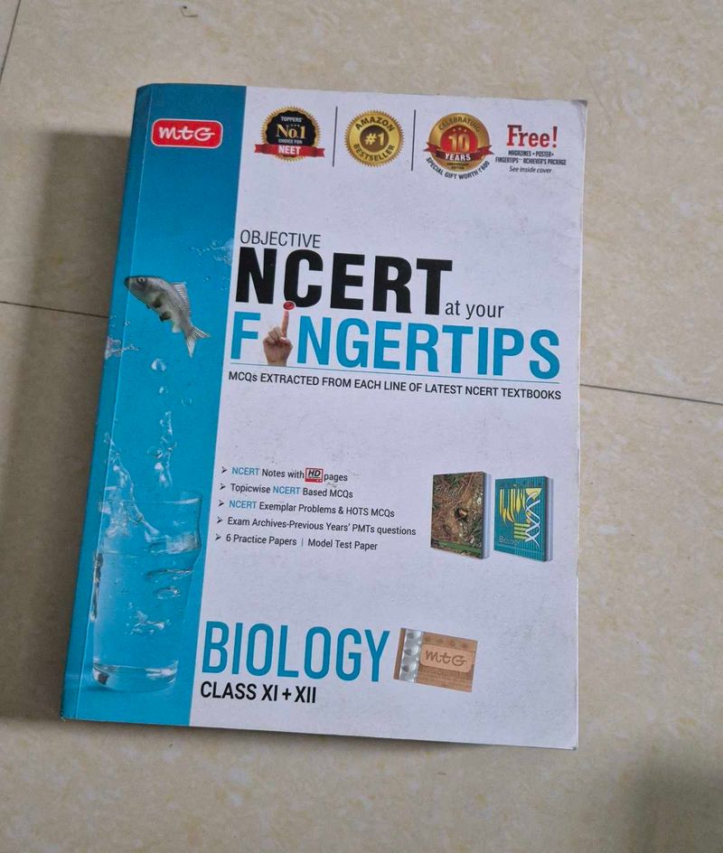NCERT Fingertips Biology Objective