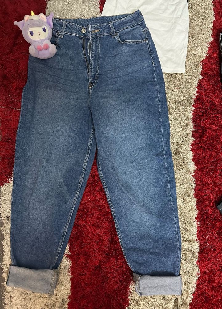 H&amp;M korean fit baggy jeans