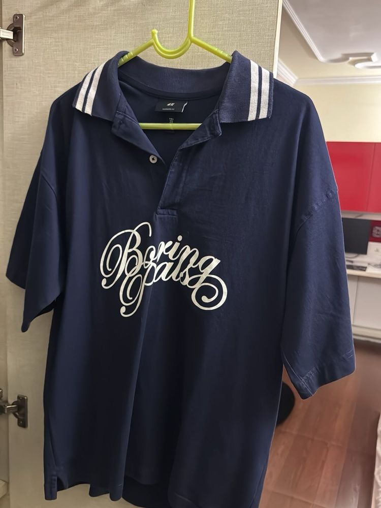 H&amp;M Polo Oversized Tee (S)