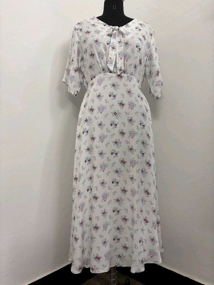 Floral Print Maxi Dress