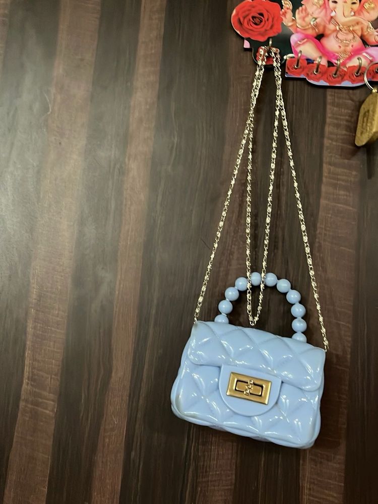Cute Blue Handbag