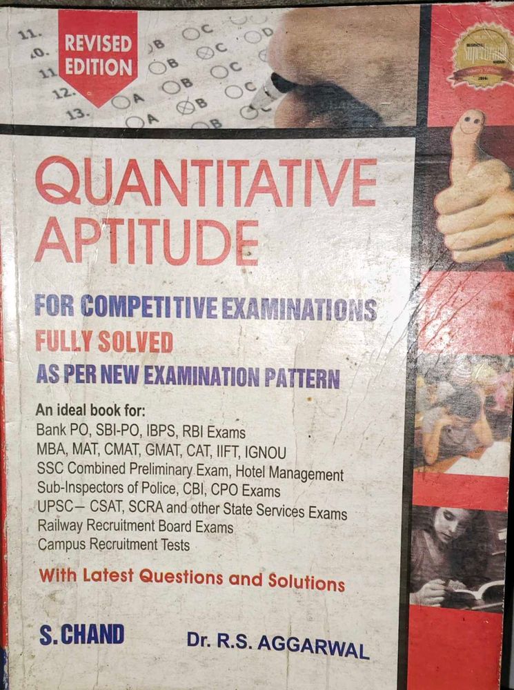 RS AGGARWAL QUANTITATIVE APTITUDE