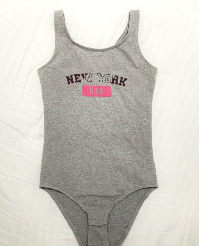Grey New York Bodysuit