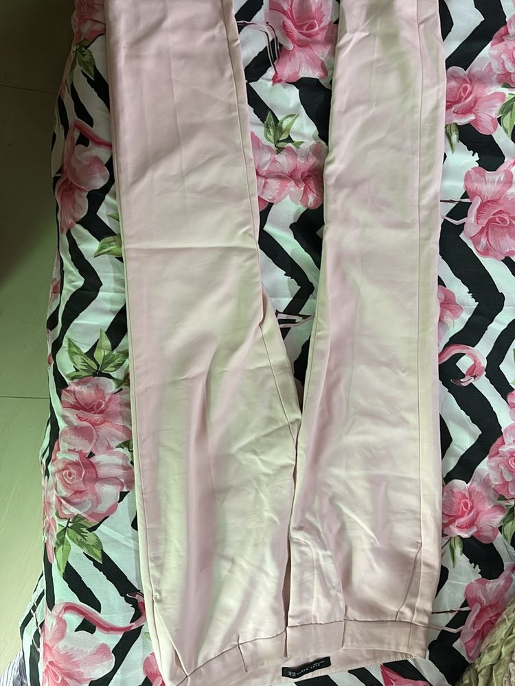 Zara Women Formal Pink Pant