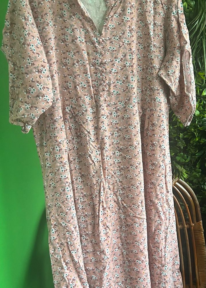 Floral Print Dress Size XXL