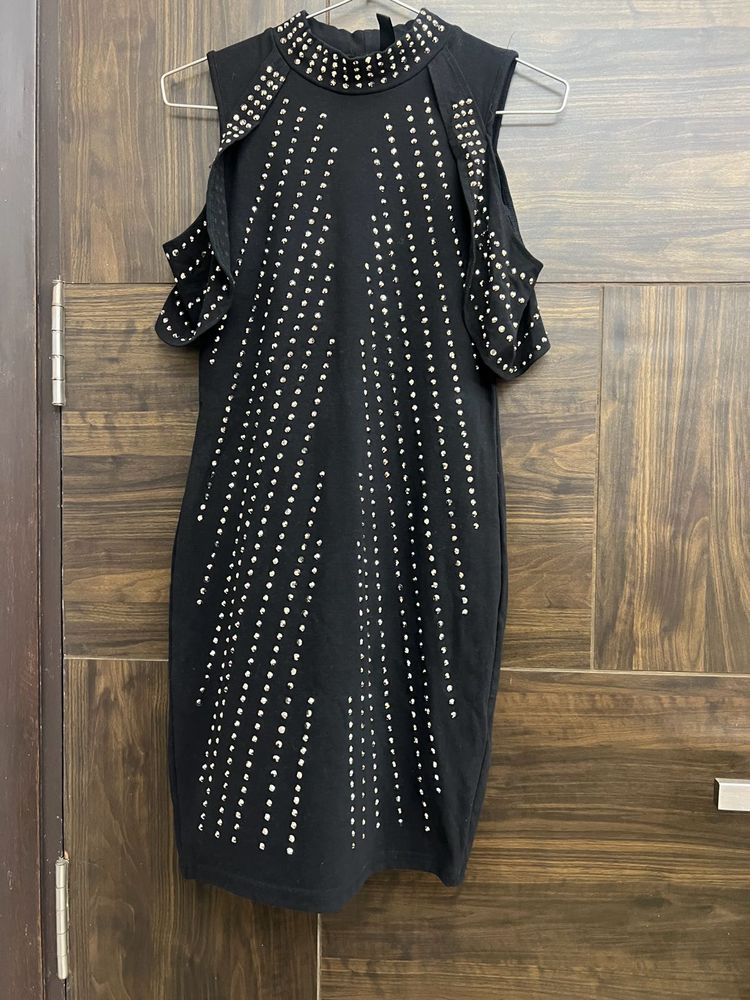 Black Embellished Dress