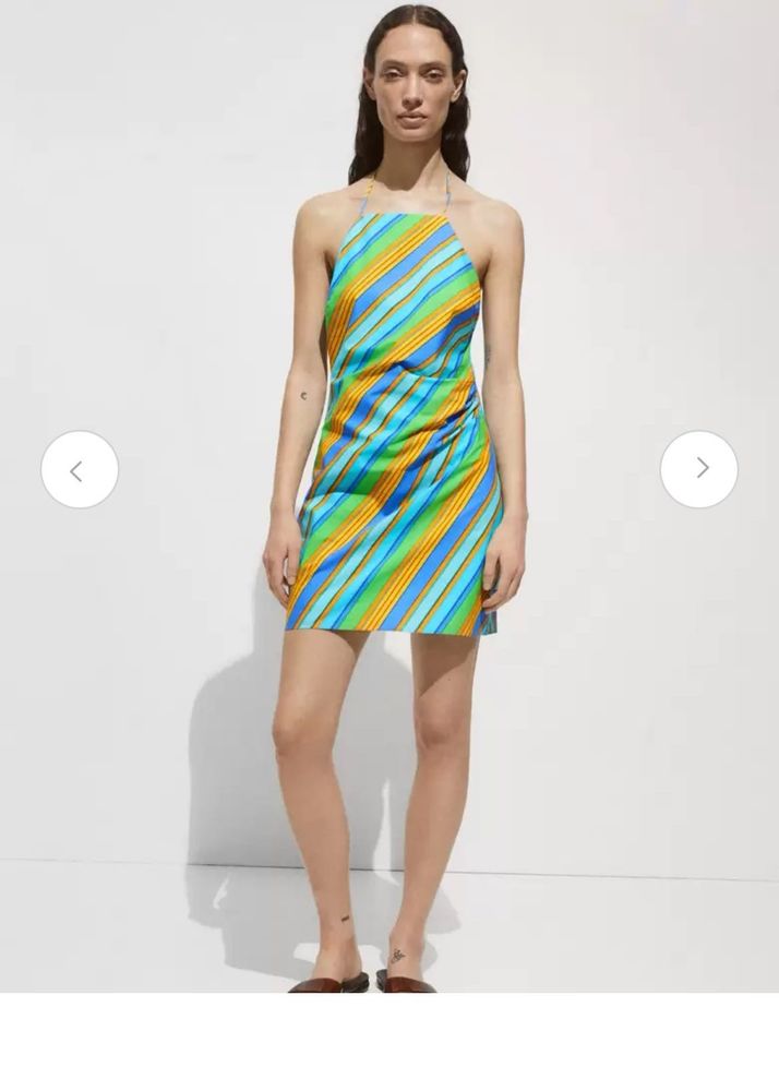Mango Multistriped Dress(new W Tag)
