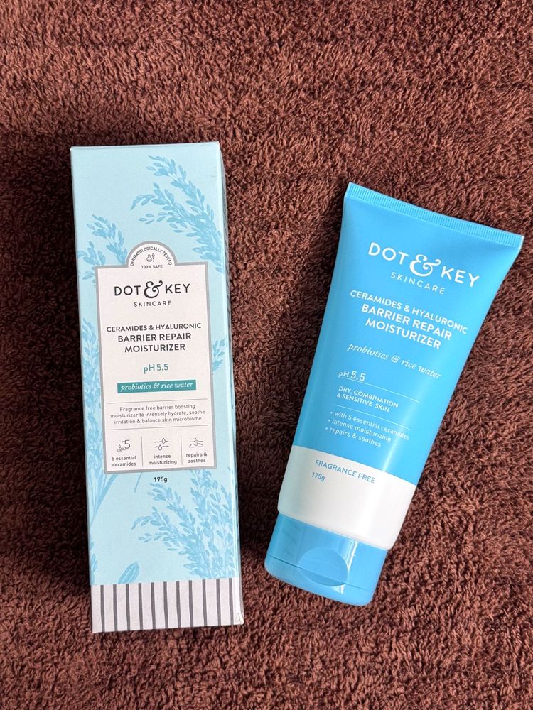175g DOT &amp; KEY BARRIER REPAIR MOISTURISER