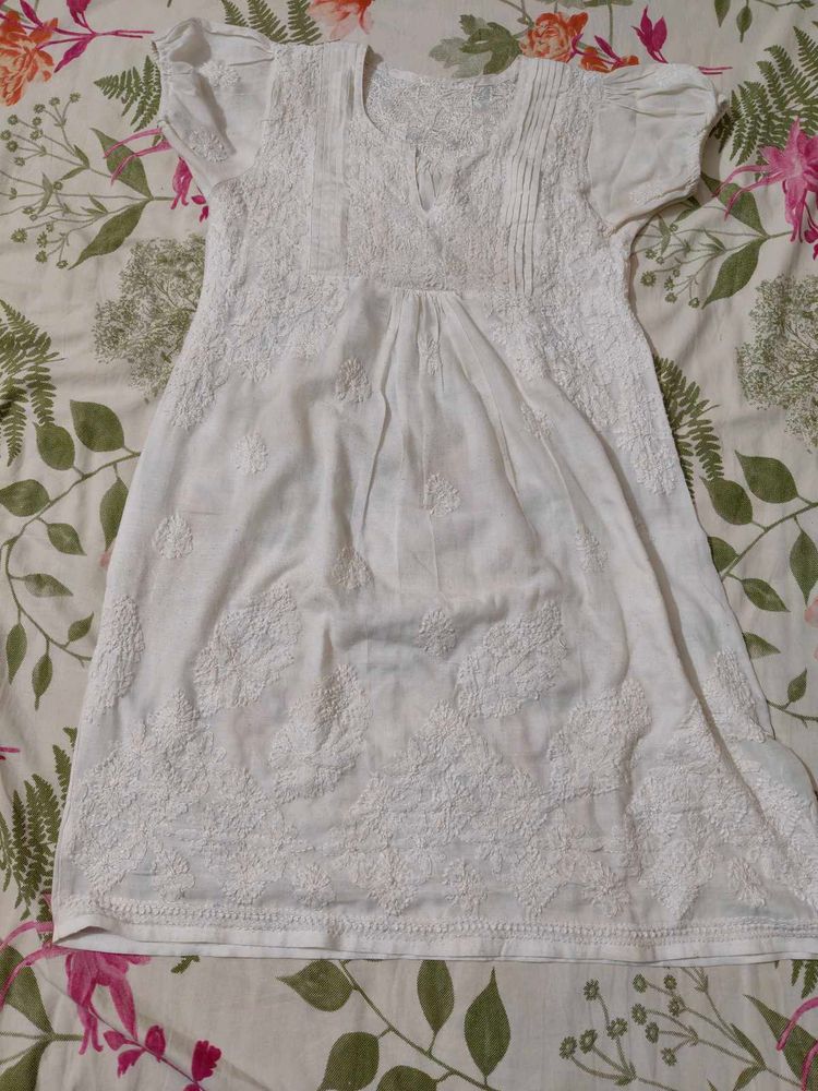 White Short Kurta