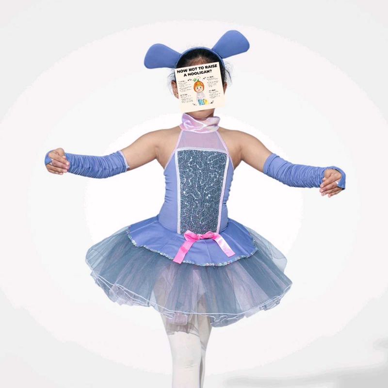 Sparkling Blue Tutu Costume