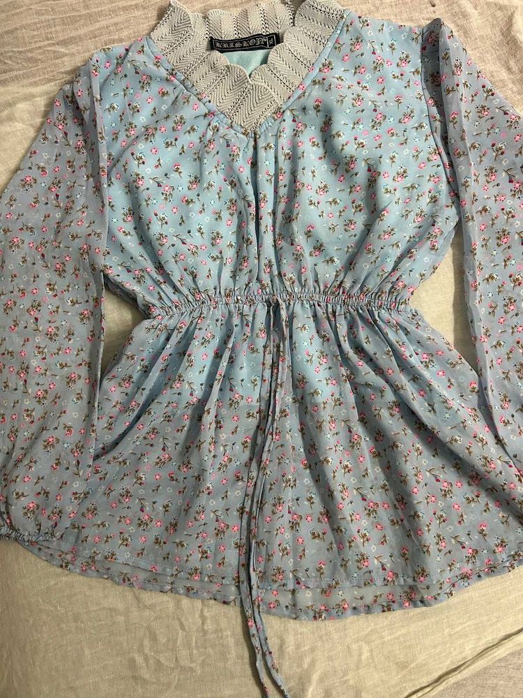 Floral Print Top