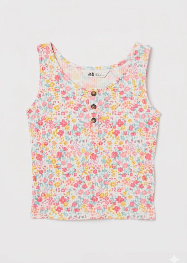 Floral Tank Top XS