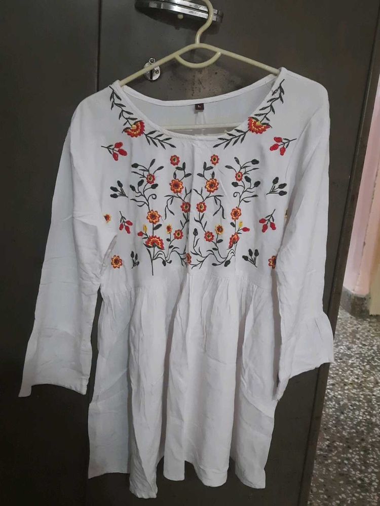 Of white player top for girls and women