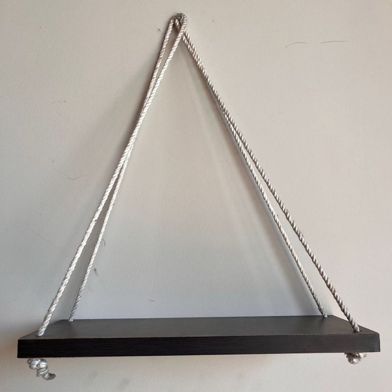 Hanging Rope Shelf