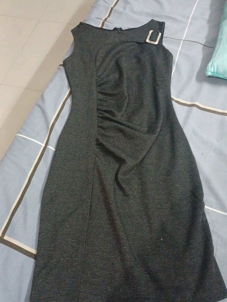 Gray Sheath Dress