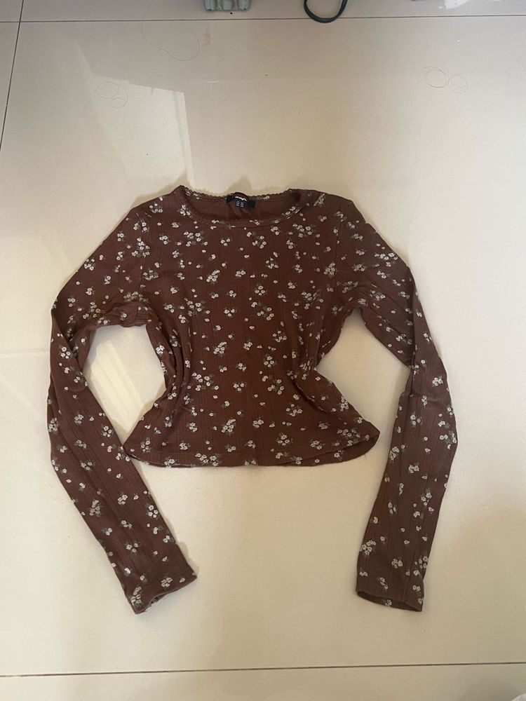 brandy melville dupe floral top
