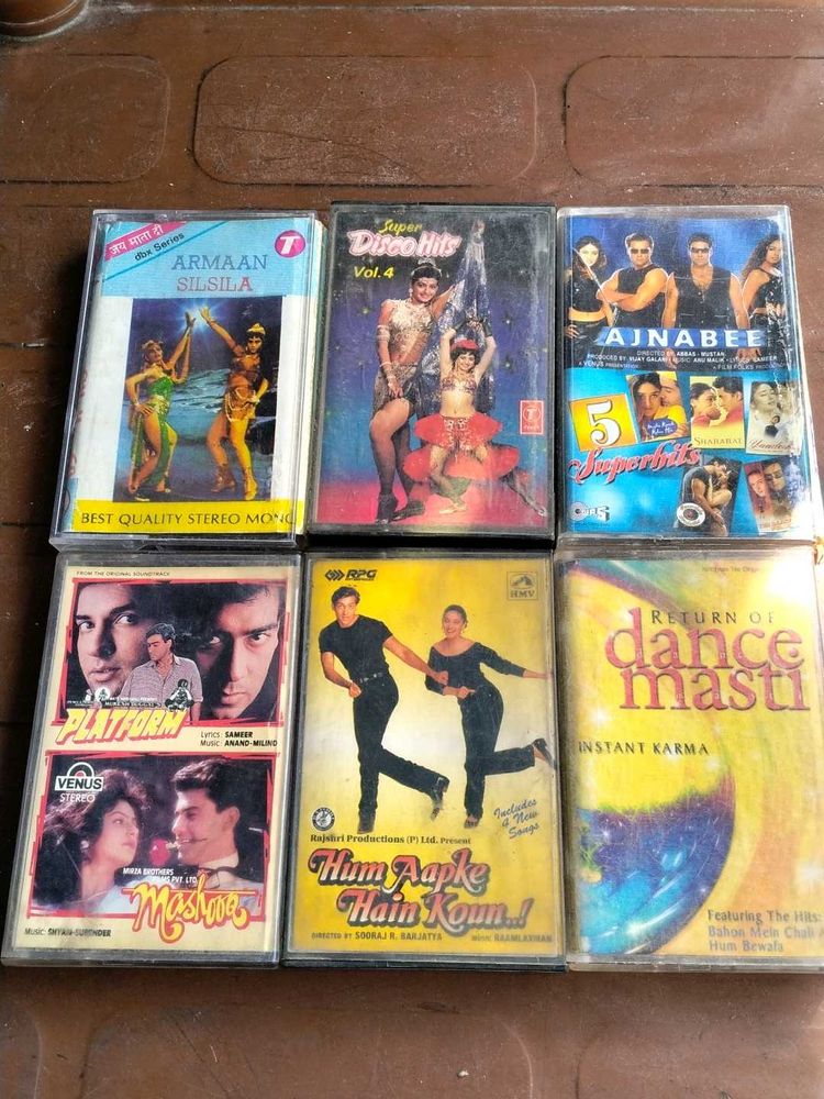Hindi Audio Songs Cassettes