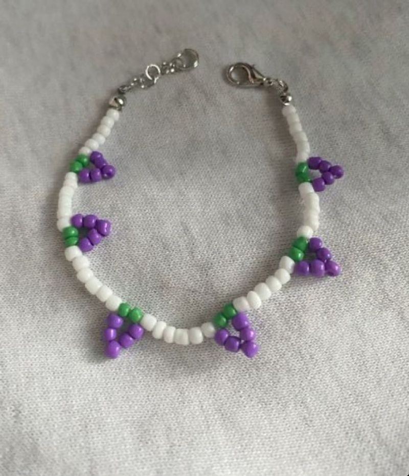 Grapes Beaded Bracelet🍇