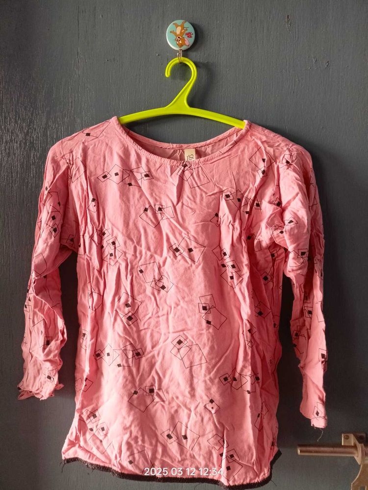 Baby Pink Top